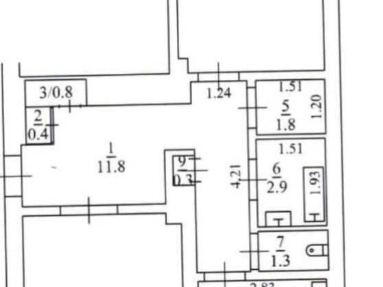 Продам 2-к.квартиру в Днепровском районе, р-н КЗ им.Глинки