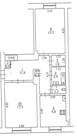 Продам 2-к.квартиру в Днепровском районе, р-н КЗ им.Глинки - фото 1