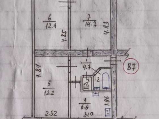 3 комнатная квартира Запорожье