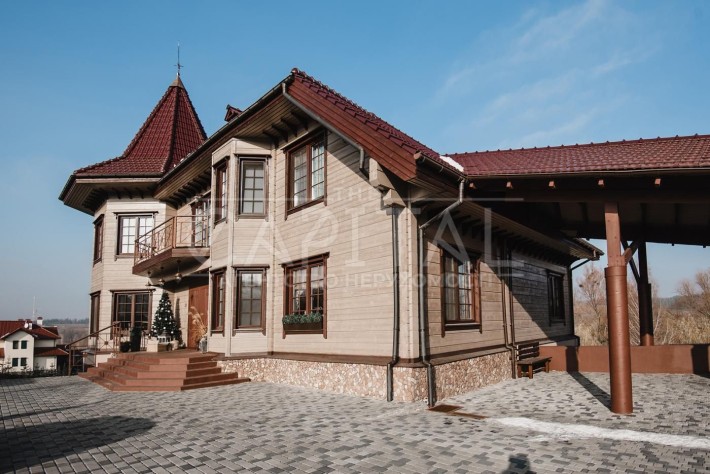 Аренда дома  1000м2 на берегу озера, Горбовичи, Бучанский р-н - фото 1