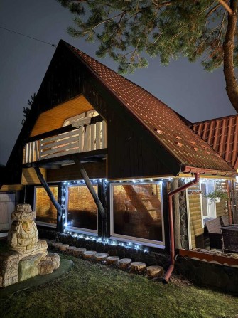 Будиночок біля лісу з САУНОЮ • тераса • зона барбекю (подобово) - фото 1