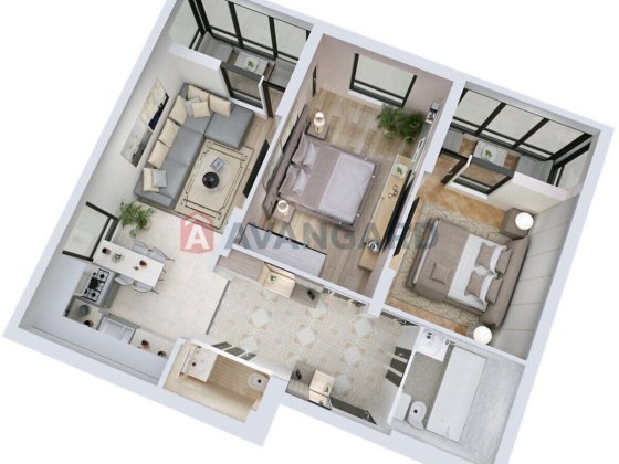 Продається двокімнатна квартира Львов