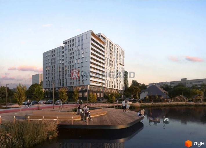 одно кімнатна квартира студія - фото 1