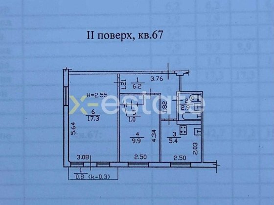 Квартира під ваш ремонт. Лівий берег . Без комісії Днепр