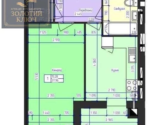 Продажа 1-комнатной квартиры в ЖК Ковалевский, Кропивницкий Кропивницкий