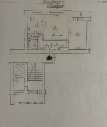 Продаж 2 км. к-ри вул. Стрийська 60000 дол. США - фото 1