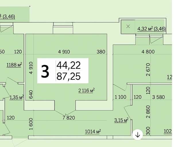 Продам Трикімнатну в Новобудові Житомира - фото 1