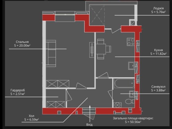 Квартира в ЖК Домбровський БЕЗ Комісіі Житомир