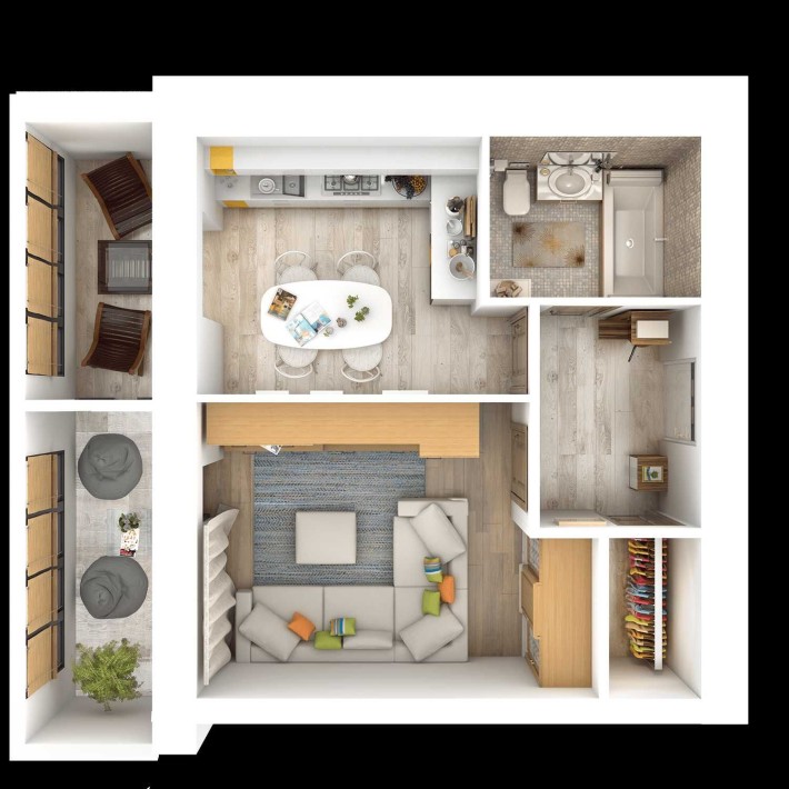 1 кім -Забудовник ЖК «Your Home» -Тернопільська , 42 - фото 1