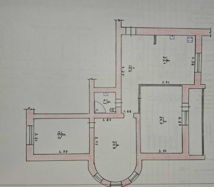 Продам Трикімнатну Квартиру , з Євроремонтом на Польовій - фото 1