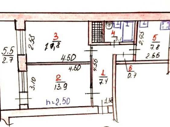 продам 2 к\к вул Ігоря Бедзая,3\9 цегла,вікна на 2 стор,велика лоджа Миколаїв