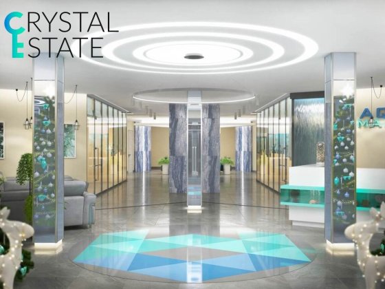 2-комнатная квартира в ЖК Аквамарин, вид моря