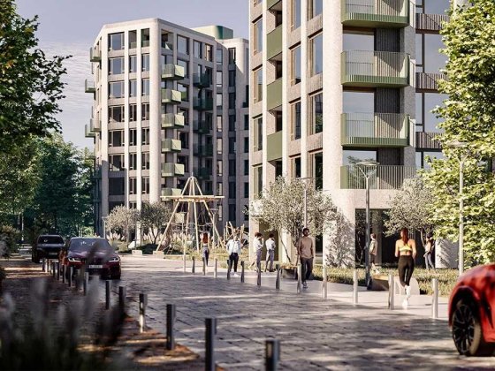 3к квартира. 96.7 м2. Новий ЖК на вул. Липинського