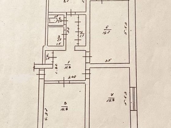 Продажа 3-комн. квартира 82м2 район 5-5. Кропивницкий