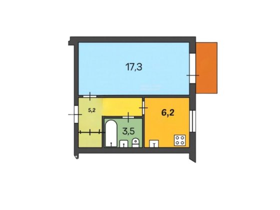 ‼️ Вигідно! 1 кімнатна кв вул. Історична, 4/9 Запорожье