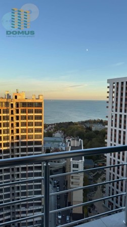 Вид на море! 1 комн ЖК АТМОСФЕРА! С балконом! Аркадия - фото 1