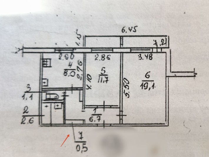 Продаю 2 кімн. квартиру. Намив - фото 1