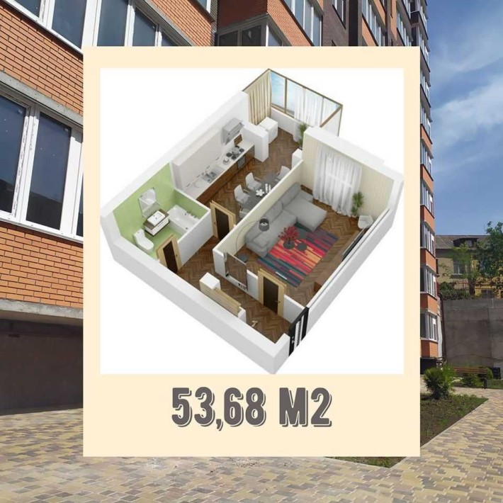 квартира у новострої - фото 1