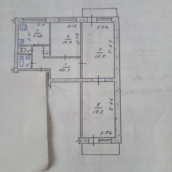 Продаж 3кімнатної квартири. Терміново - фото 1