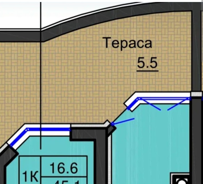 Продається 1 кі.квартира з ТЕРАСОЮ, жк Софія Резиденс, Сковороди 14 - фото 1