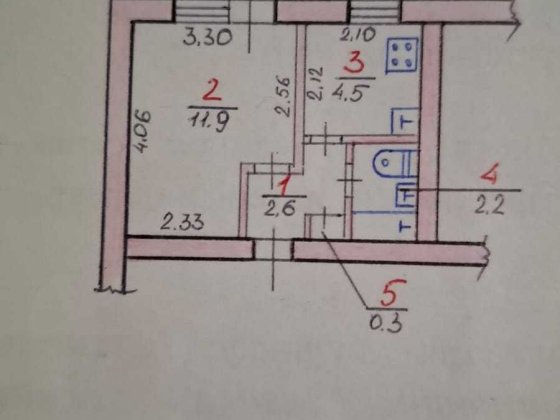 Продаю однокімнатну квартиру Николаев