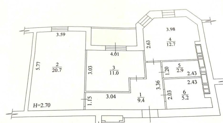 Продаж 2-к. квартири 10/16 ЖК Сокольники, вул. Професорська. - фото 1