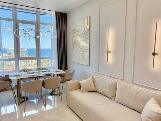 Дизайнерська, видова 2 кім. квартира в Аркадіі 80 кв. м. ЖК Атмосфера