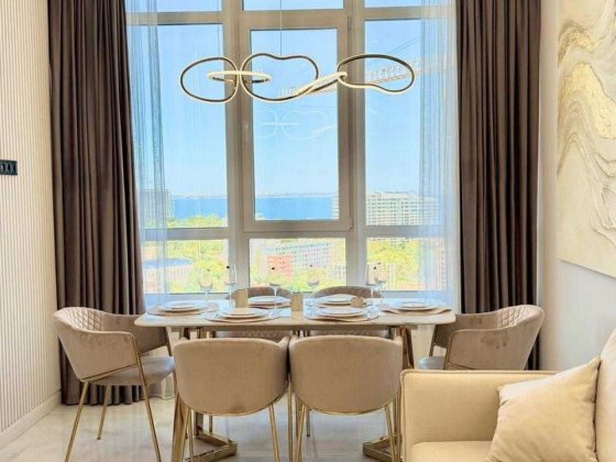 ‼️ЖК Атмосфера, Аркадия‼️ 2-комн квартира, Стильный ремонт Вид на море