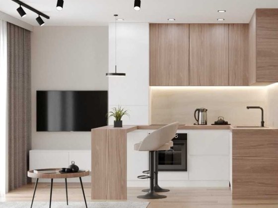 Смарт квартира на 25,1 м2 у КБ "Моя Баварія". Ремонт Петропавлівська Борщагівка