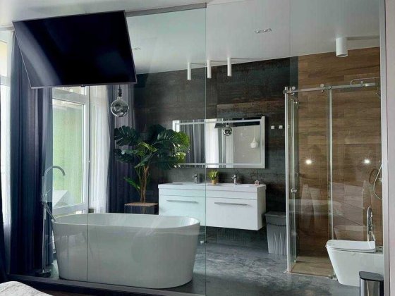 Уникальная ! 3к+кабинет, 2 террасы, открытая ВАННАЯ в спальне. АРКАДИЯ Одеса