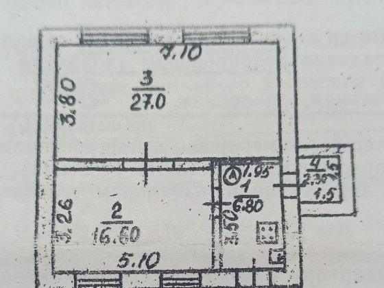 2 комн. квартира в Николаеве старый центр с ч/у Миколаїв