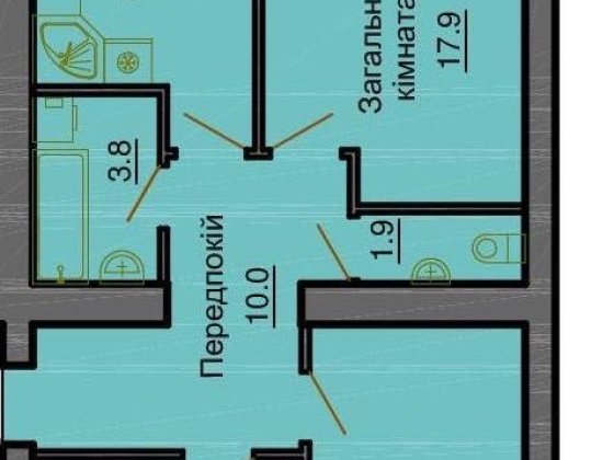 3 к квартира ,ЖК Софія Сіті дім готовий Софіївська Борщагівка
