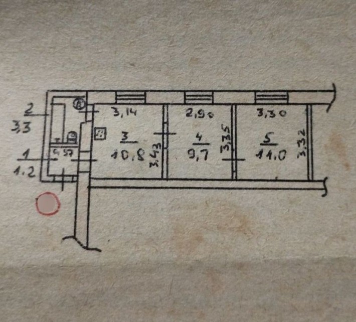Двокімнатна квартира в центрі Жилкоп - фото 1