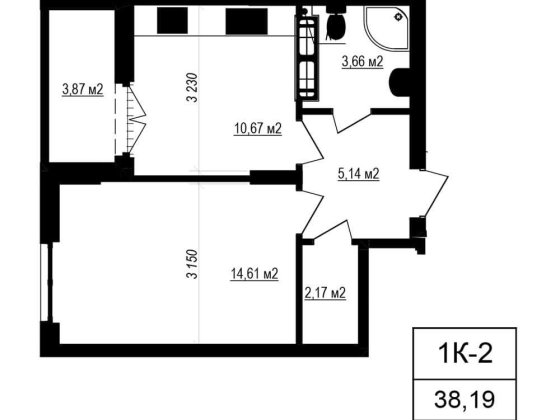 1к-квартира з гардеробом у новому ЖК. Власний ТЦ Софіївська Борщагівка
