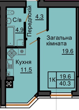 !!!РОЗСТРОЧКА!!! Продам 1к квартиру ЖК Софія Резиденс Мартинова - фото 1