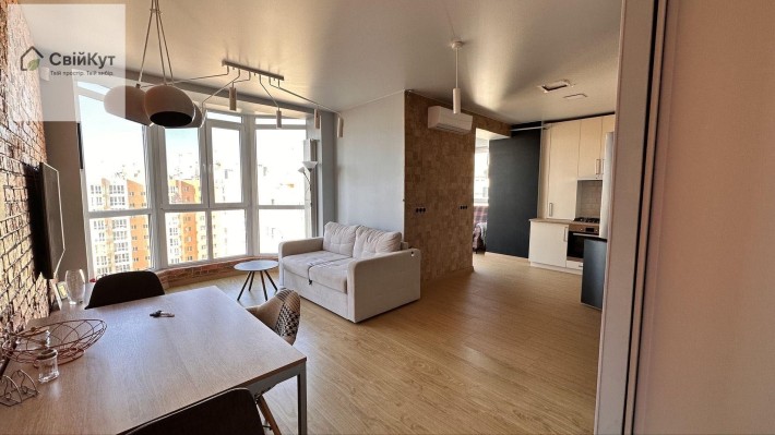 Продаж однокімнатної квартири 43м² з ремонтом в ЖК Софіївський квартал - фото 1
