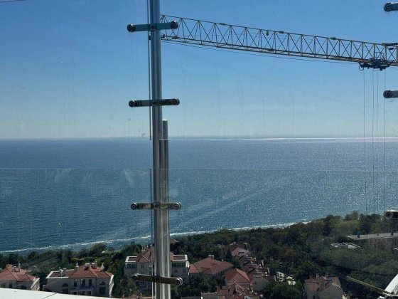 Аркадия/ЖК Атмосфера. Однокомнатная с ПРЯМЫМ видом на МОРЕ. 6 секция.