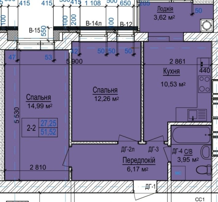 Продам квартиру У квартал (уютний) 2к - фото 1