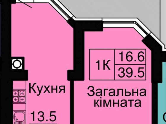 Квартира з терасою. ЖК Софія Клубний. Софиевская Борщаговка