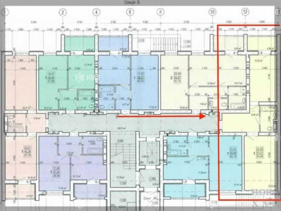 1к.54м2 Салтівка (Салтовка, ЖК Птичка, м. Академика Павлова) 129735 Харьков