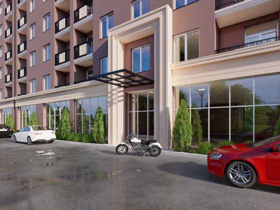 Большая студия 33 кв.м. Аркадия. Рассрочка