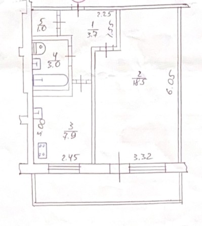 Продаю свою однокімнатну квартири по вул. Сергія Грицевця будинок 19-А - фото 1