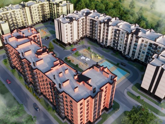 Однокімнатна квартира 36,44 м² Комфорт+ Софіївська Борщагівка єОселя Софіївська Борщагівка