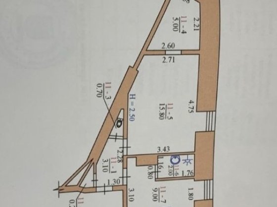Довгострокова оренда 2к квартири в центрі м. Чернівці (без посередника Чернівці