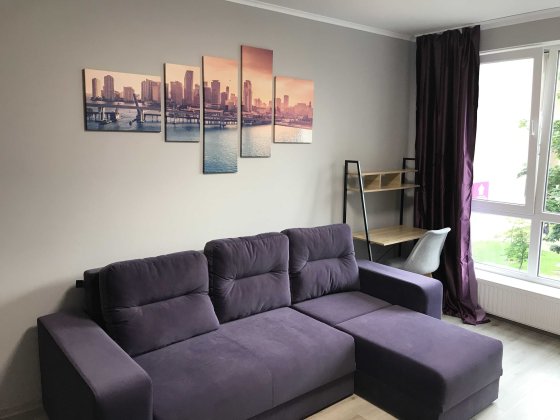 Оренда 1К квартири  з гардеробом Київ