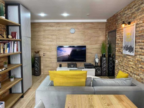 3-к Новая Англия дизайнерский ремонт Київ