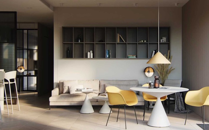 ЖК Alter Ego. Лабораторний провулок, 7 Два санвузли. кухня з островом - фото 1