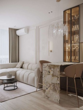 БЕЗ% Оренда дизайнерської 50м2 квартири Жк White Lines Вайт Лайнс - фото 1