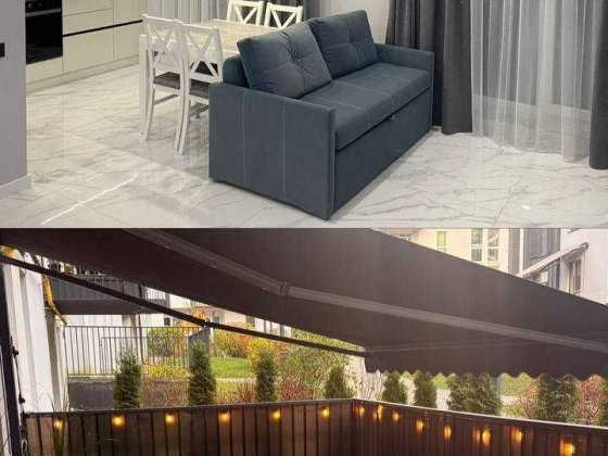 Оренда 2-кім. квартири з терасою 50м2 в ЖК Малоголосківській Пагорби Львів