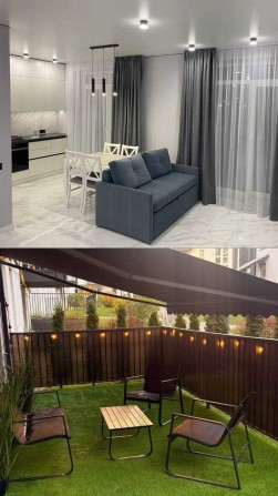 Оренда 2-кім. квартири з терасою 50м2 в ЖК Малоголосківській Пагорби - фото 1